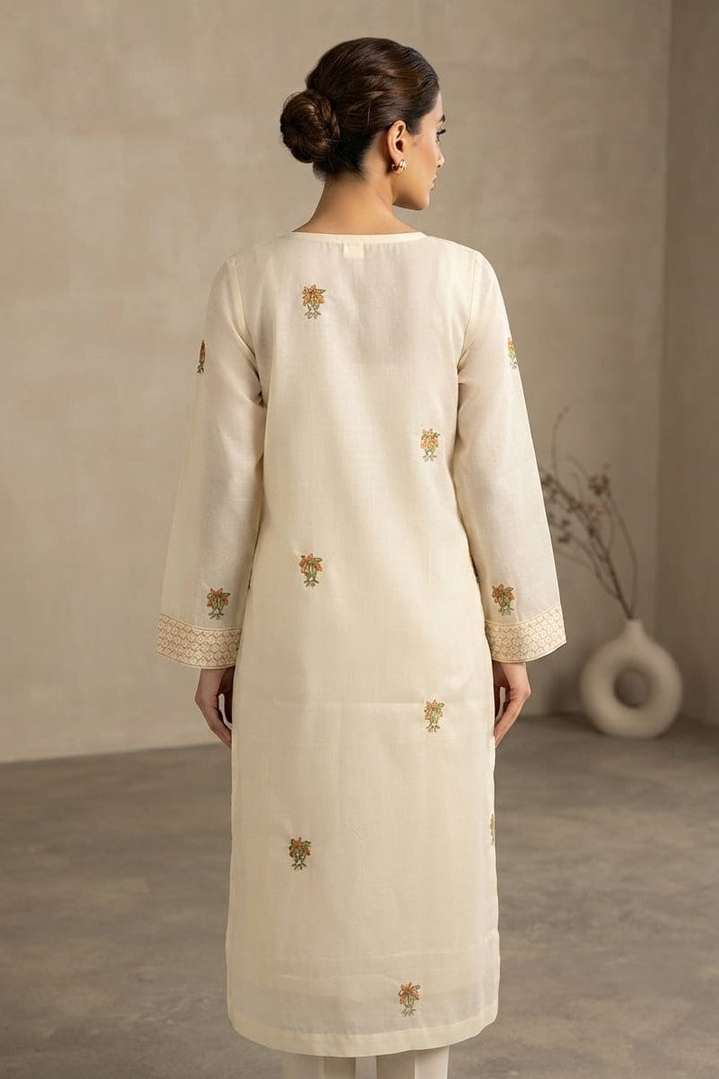 Stylo Stitched Embroidered Lawn Cotton 3pc
