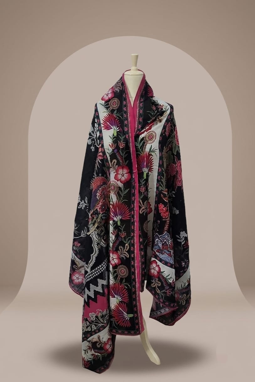 Zellbury Digital Printed Premium Dupatta