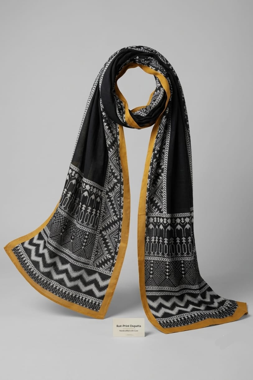 Zellbury Digital Printed Premium Dupatta