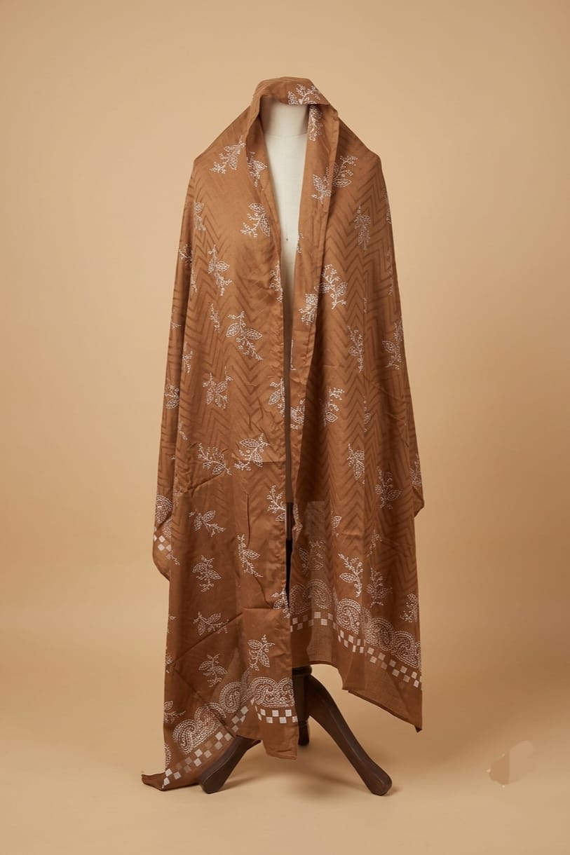 Zellbury Jacquard Premium Dupatta