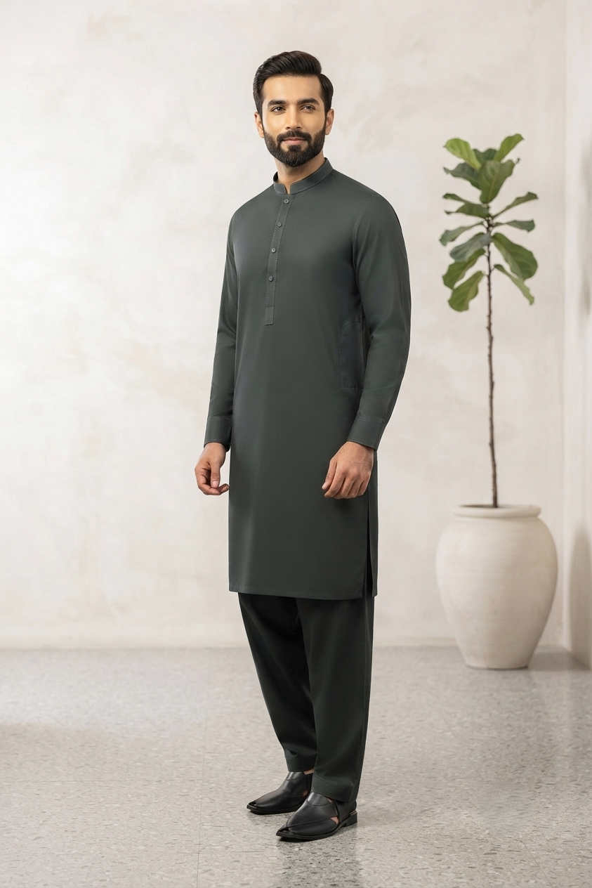 Zain Zee Men's Unstitched Cotton