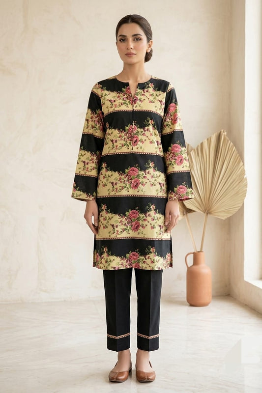 Zellbury Stitched Printed Lawn Shirt