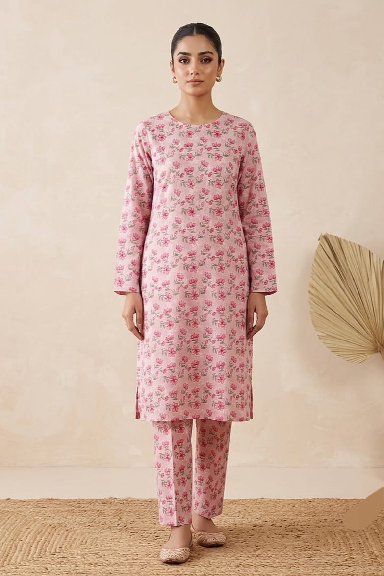 Zellbury Stitched Printed Lawn Shirt