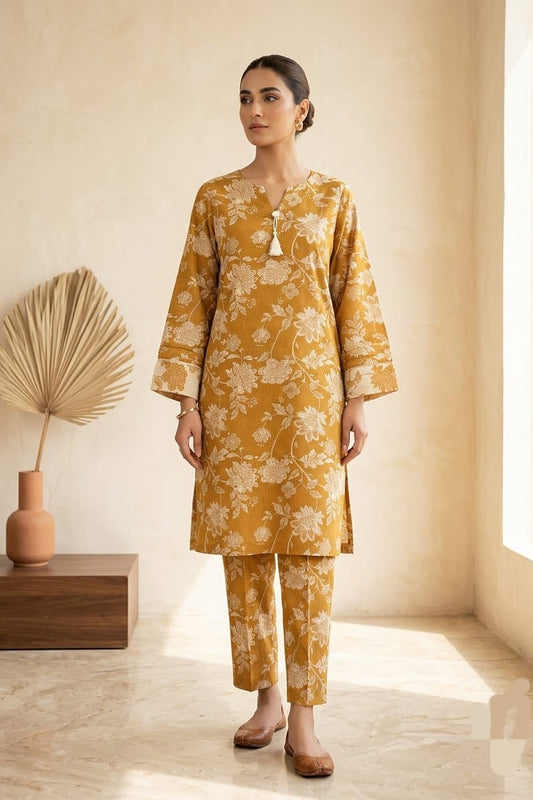 Zellbury Stitched Printed Lawn Shirt