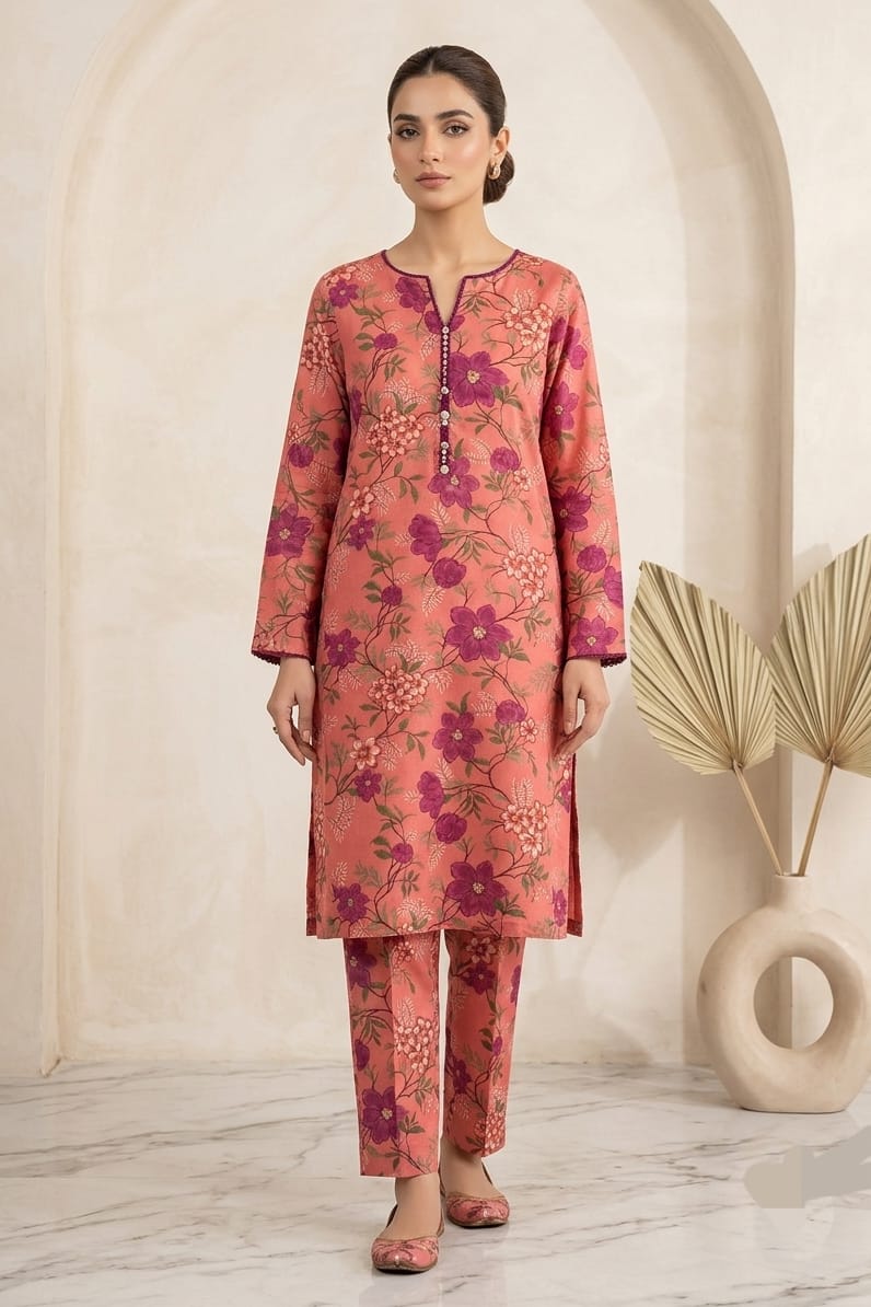Zellbury Stitched Printed Lawn Shirt