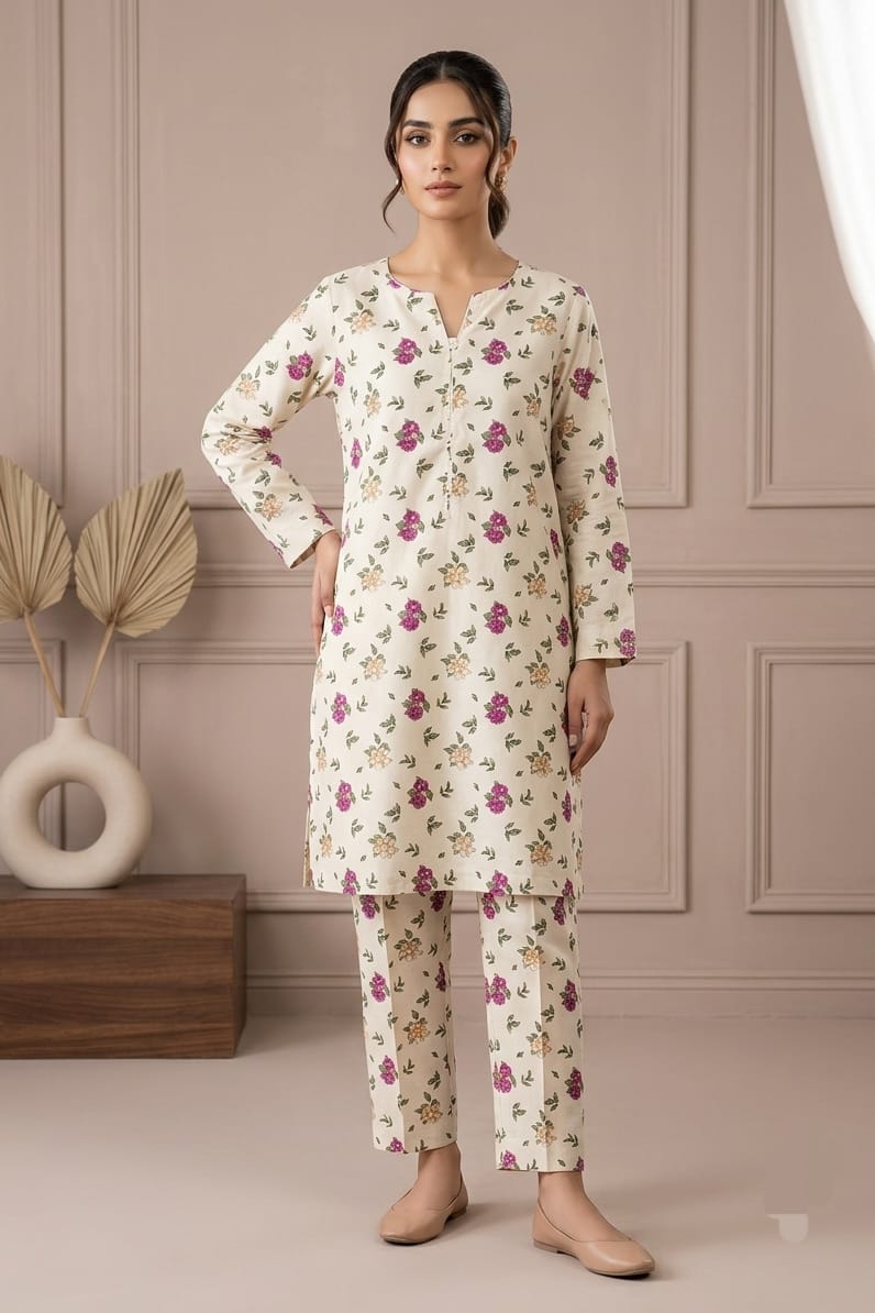 Zellbury Stitched Printed Lawn Shirt