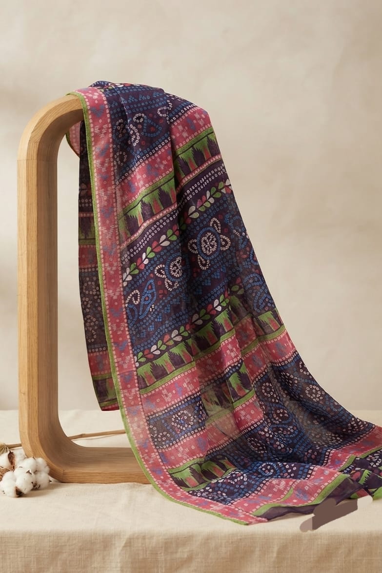 Zellbury Digital Printed Premium Dupatta