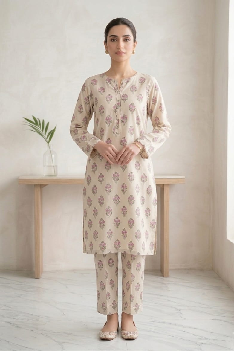 Mix Brand Unstitched Printed Lawn Allover ST 2pc