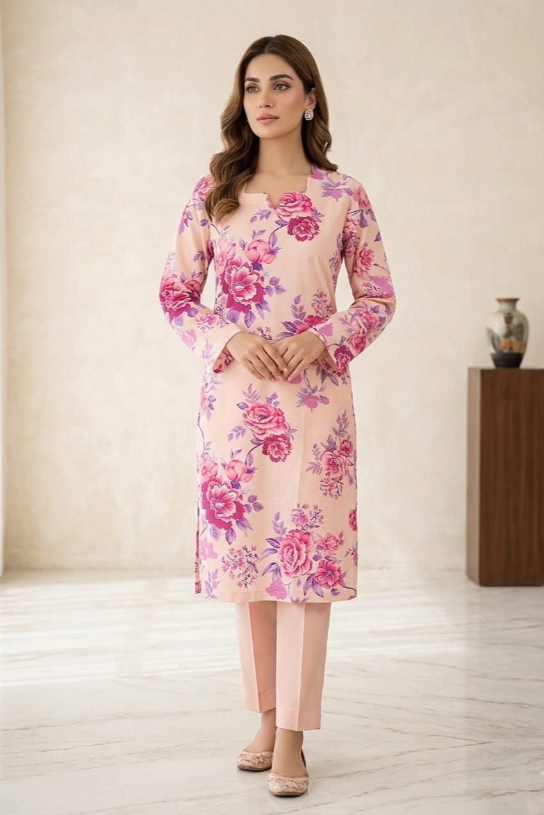 Tawakal Stitched Printed Lawn ST 2pc