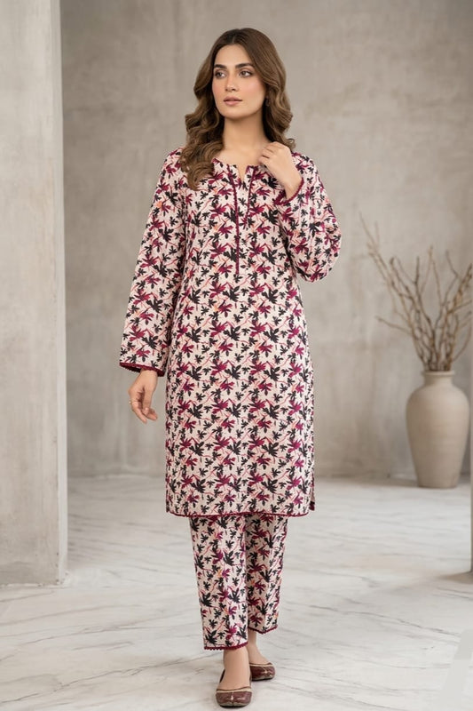 Bin Saeed Stitched Printed Lawn ST 2pc