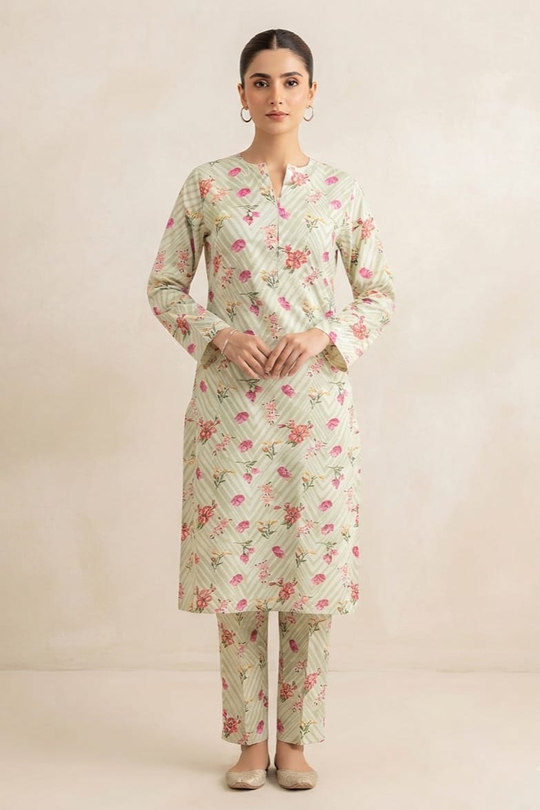 Zellbury Stitched Printed Lawn Shirt