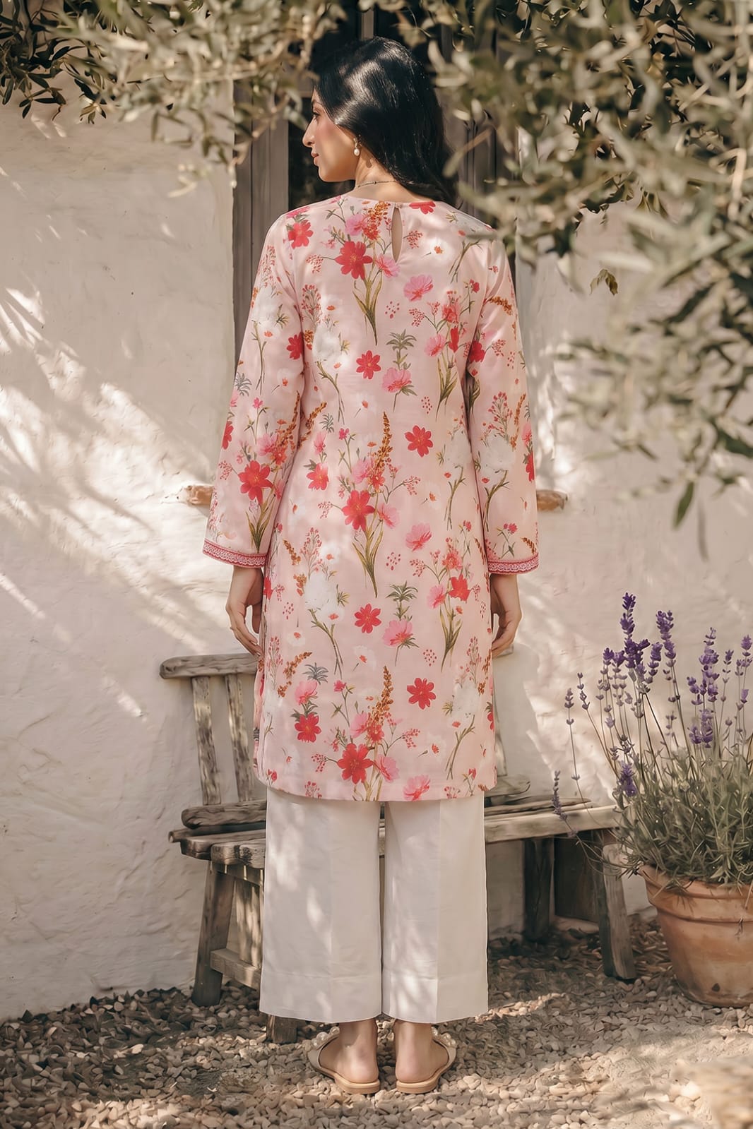 Zellbury Stitched Printed Lawn Shirt