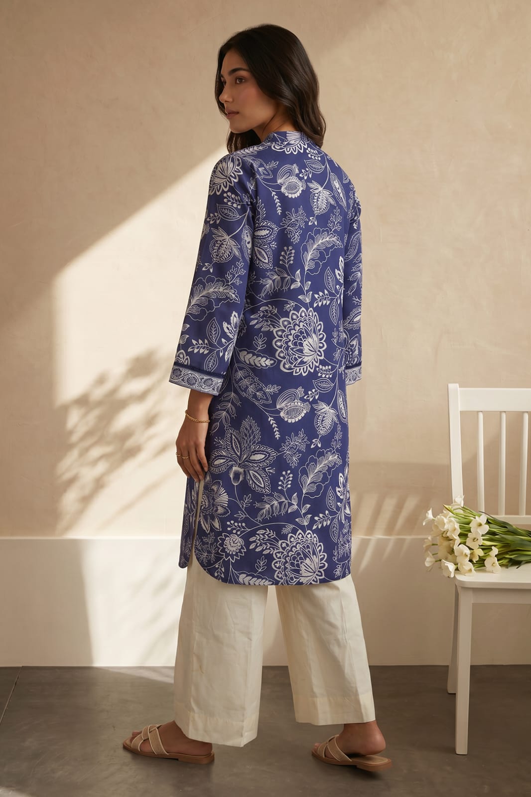 Zellbury Stitched Printed Lawn Shirt