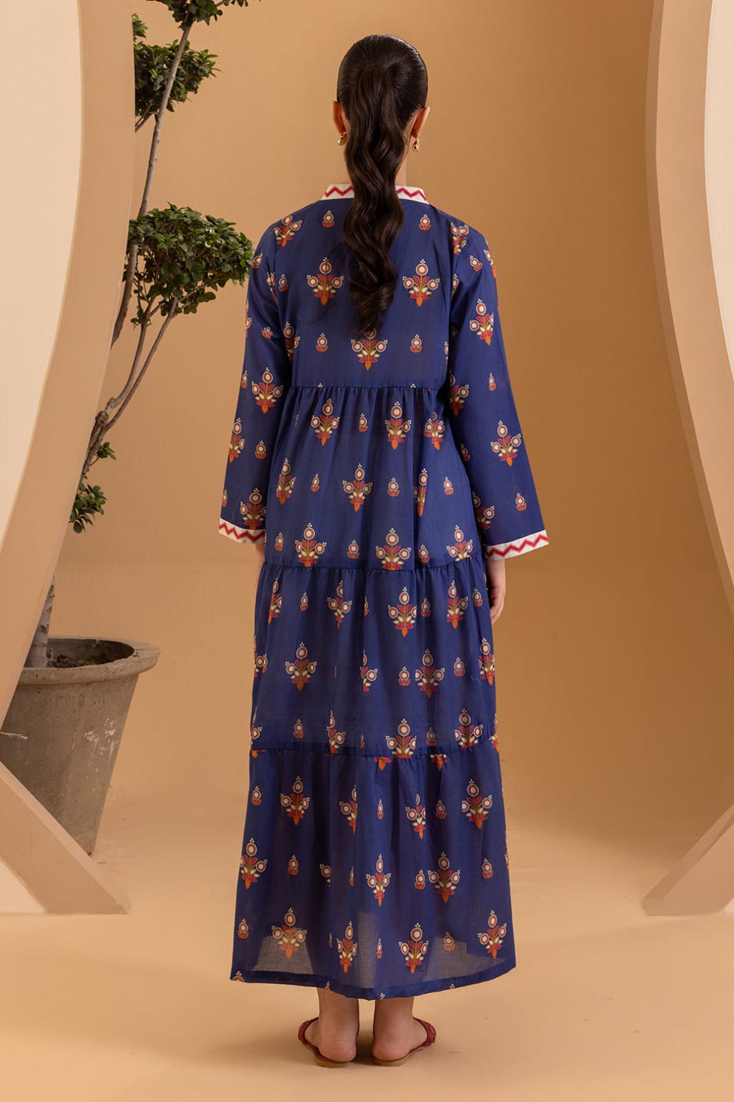 Zellbury Stitched Printed Lawn Shirt