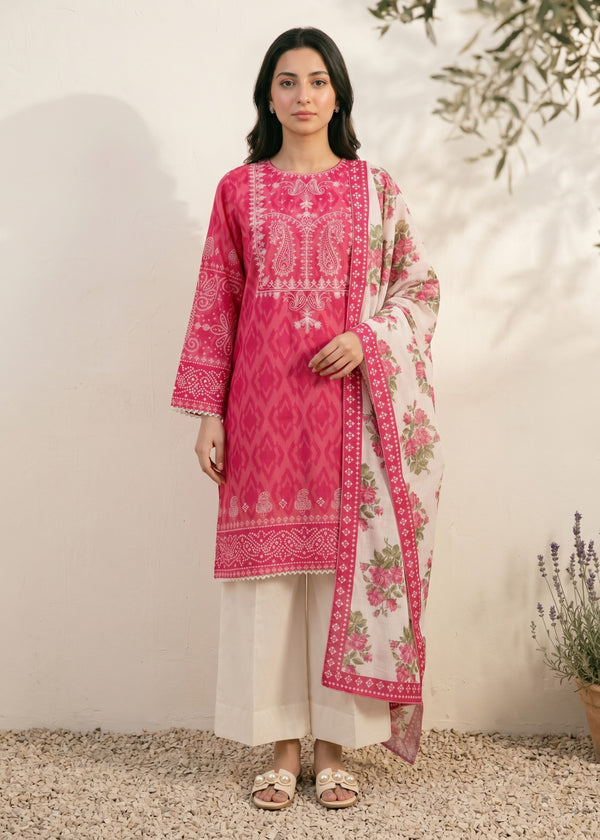 Zellbury Stitched Embroidered Lawn SD 2pc
