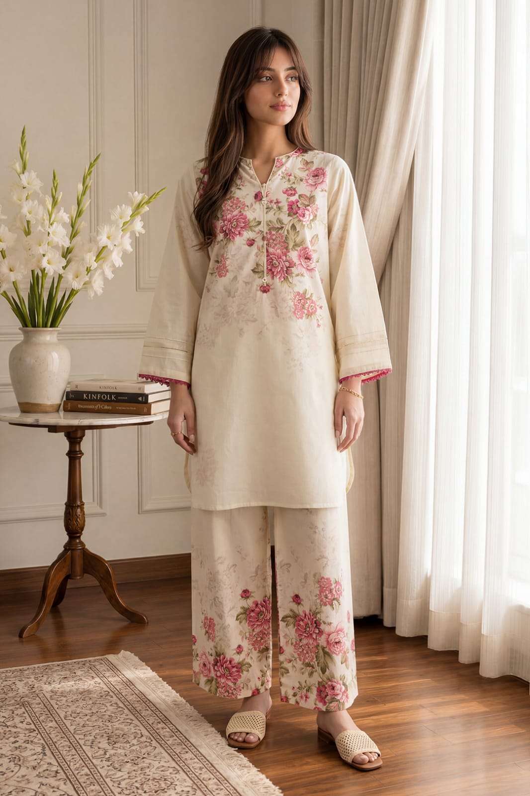 Zellbury Stitched Printed Lawn ST 2pc