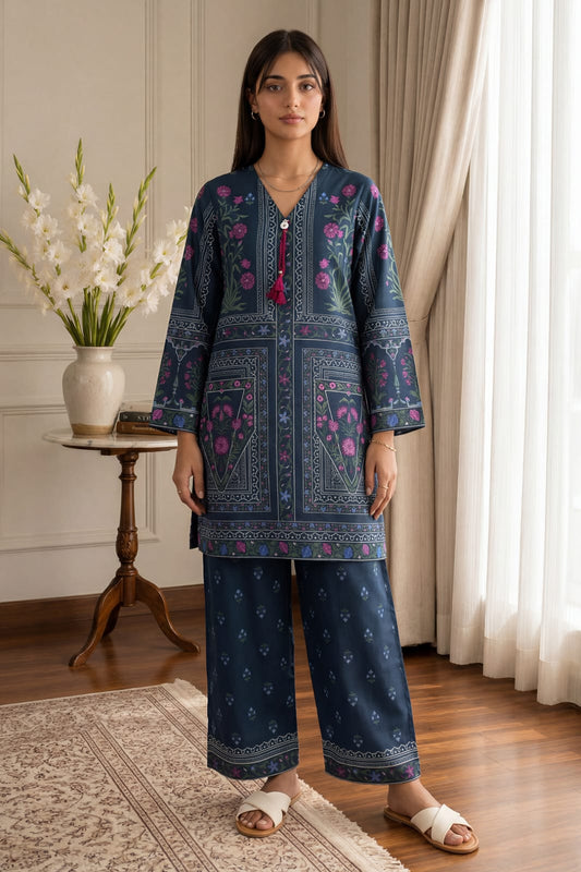 Zellbury Stitched Printed Lawn ST 2pc
