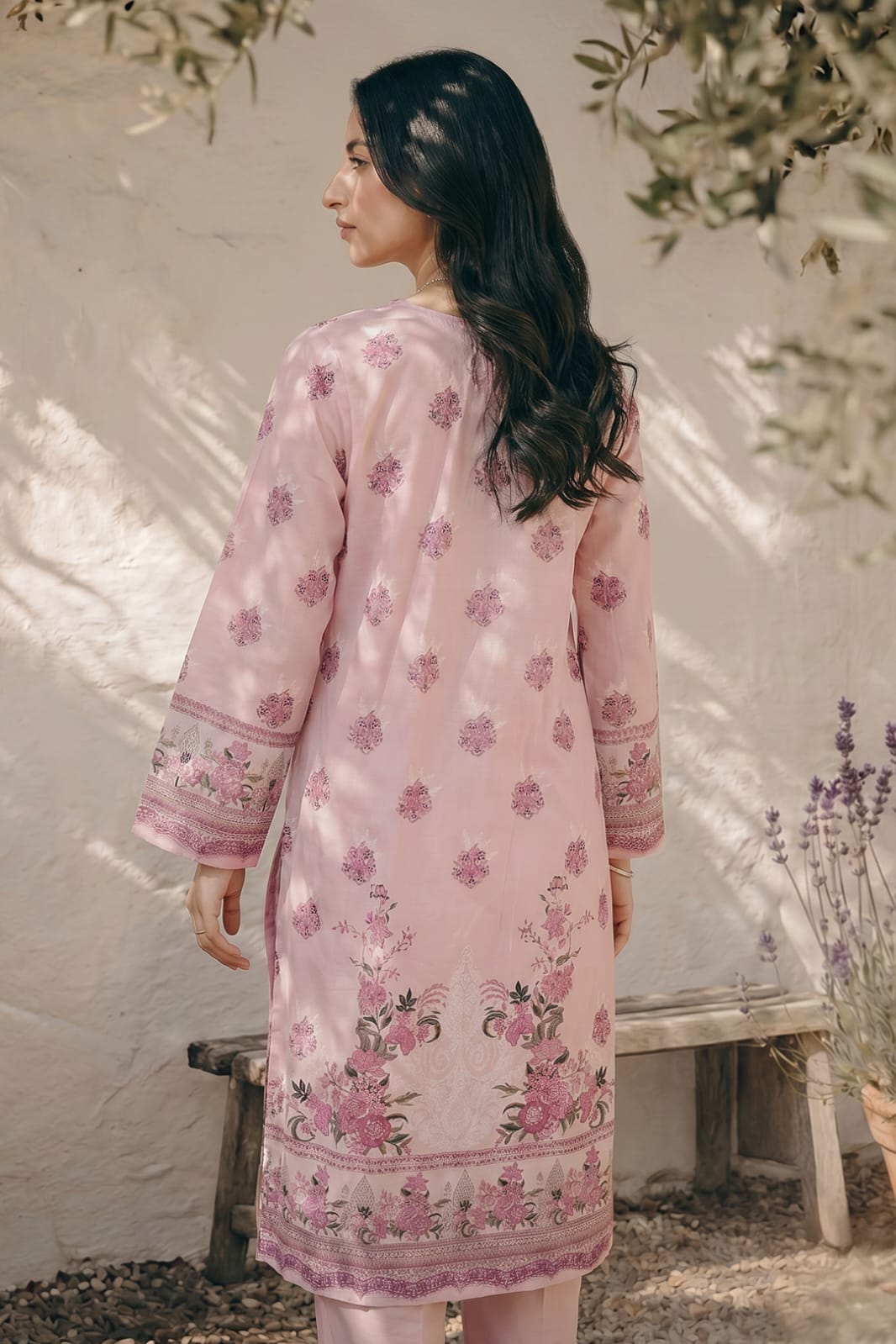 Zellbury Stitched Printed Lawn 3pc