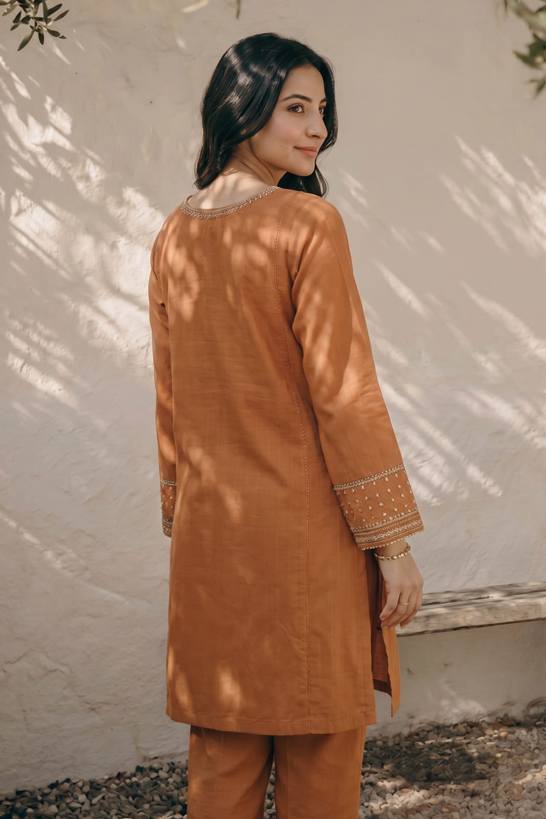 Zellbury Stitched Embroidered Lawn 3pc