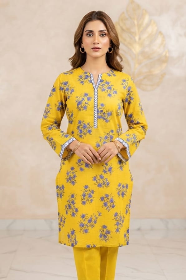 Zellbury Stitched Printed Lawn Shirt
