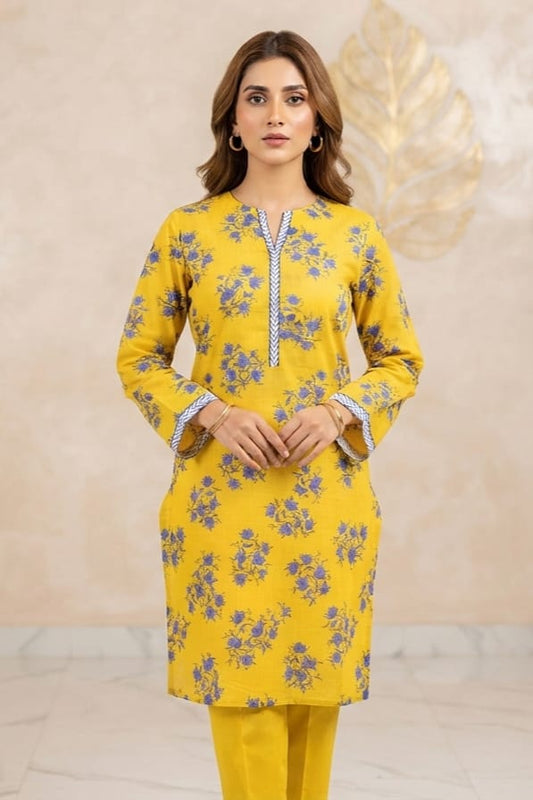 Zellbury Stitched Printed Lawn Shirt