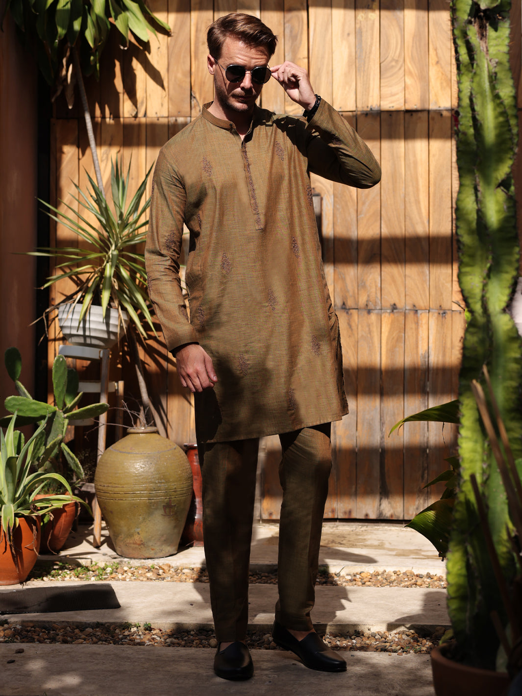 Almirah Stitched Men's Kurta Trouser