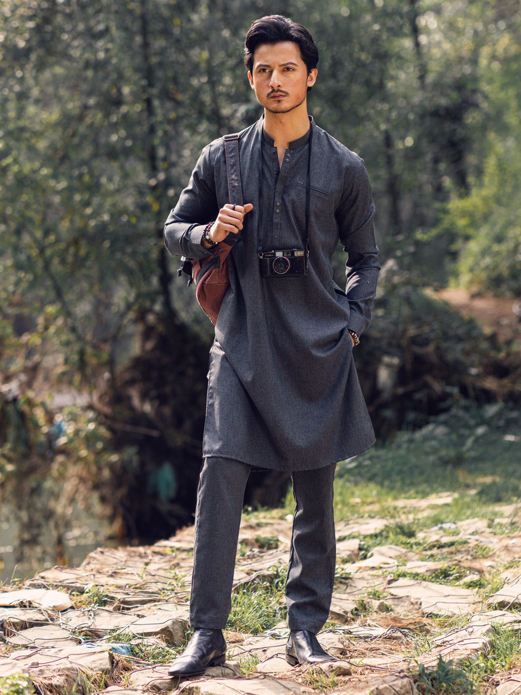 Almirah Stitched Men's Kurta Trouser