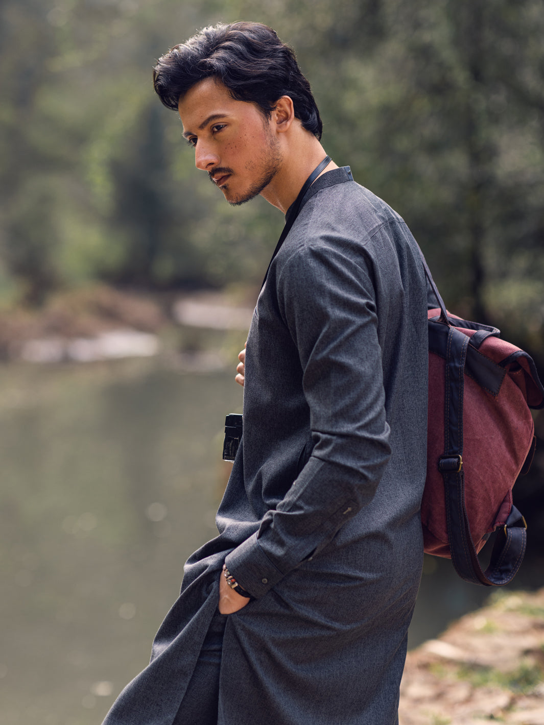 Almirah Stitched Men's Kurta Trouser