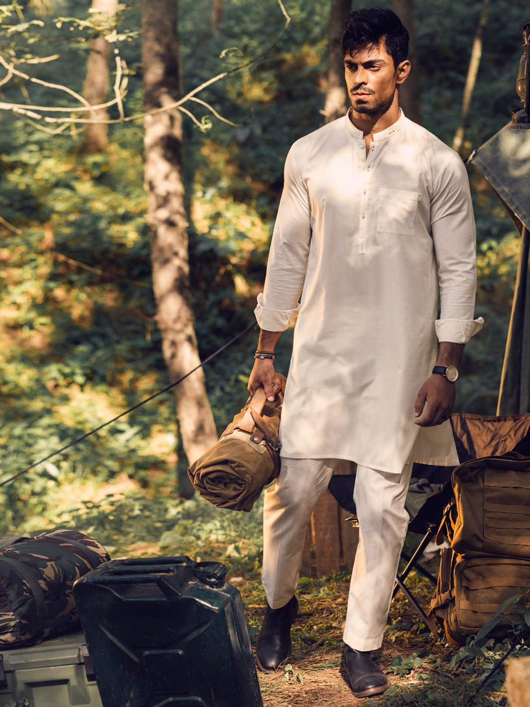 Almirah Stitched Men's Kurta Trouser