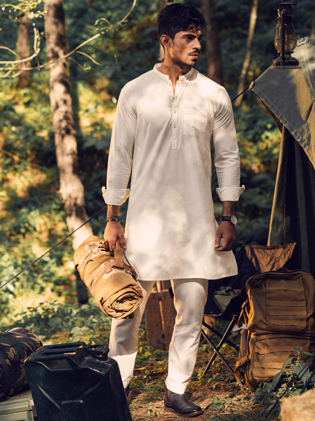 Almirah Stitched Men's Kurta Trouser