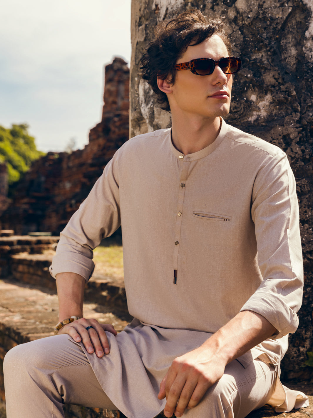 Almirah Stitched Men's Kurta Trouser