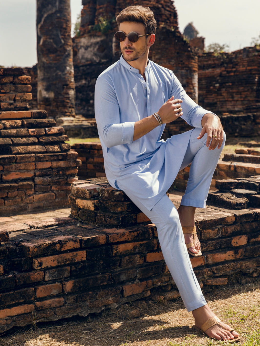 Almirah Stitched Men's Kurta Trouser