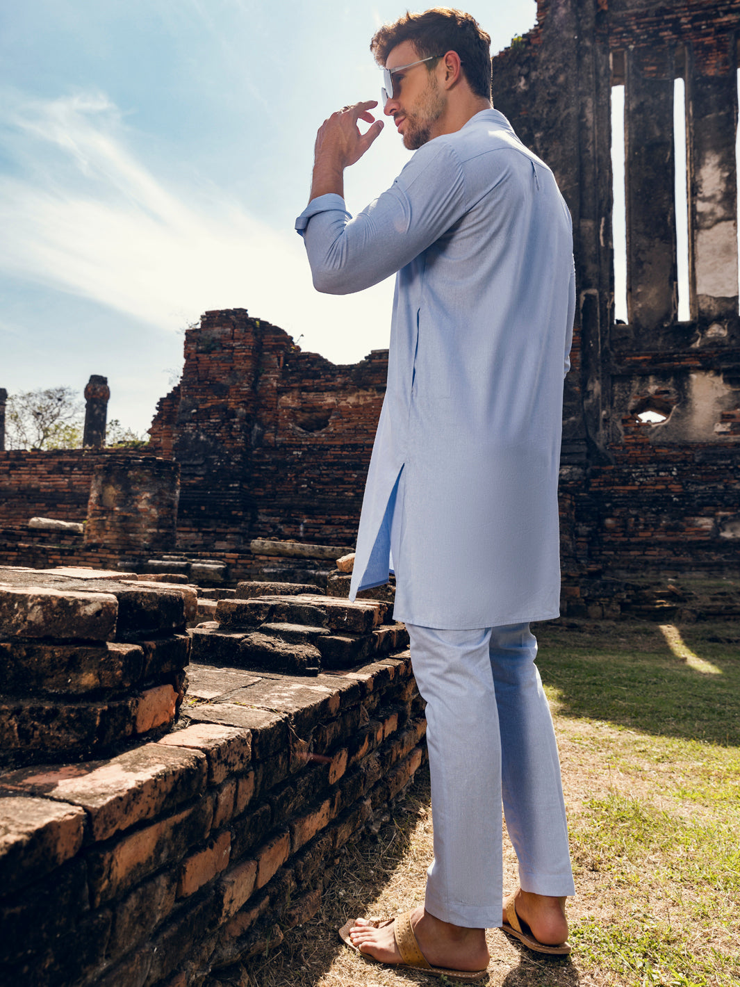 Almirah Stitched Men's Kurta Trouser