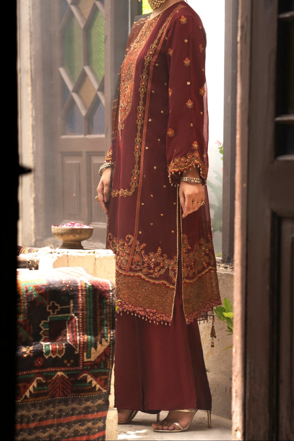Almirah Unstitched Ladie's 3pc