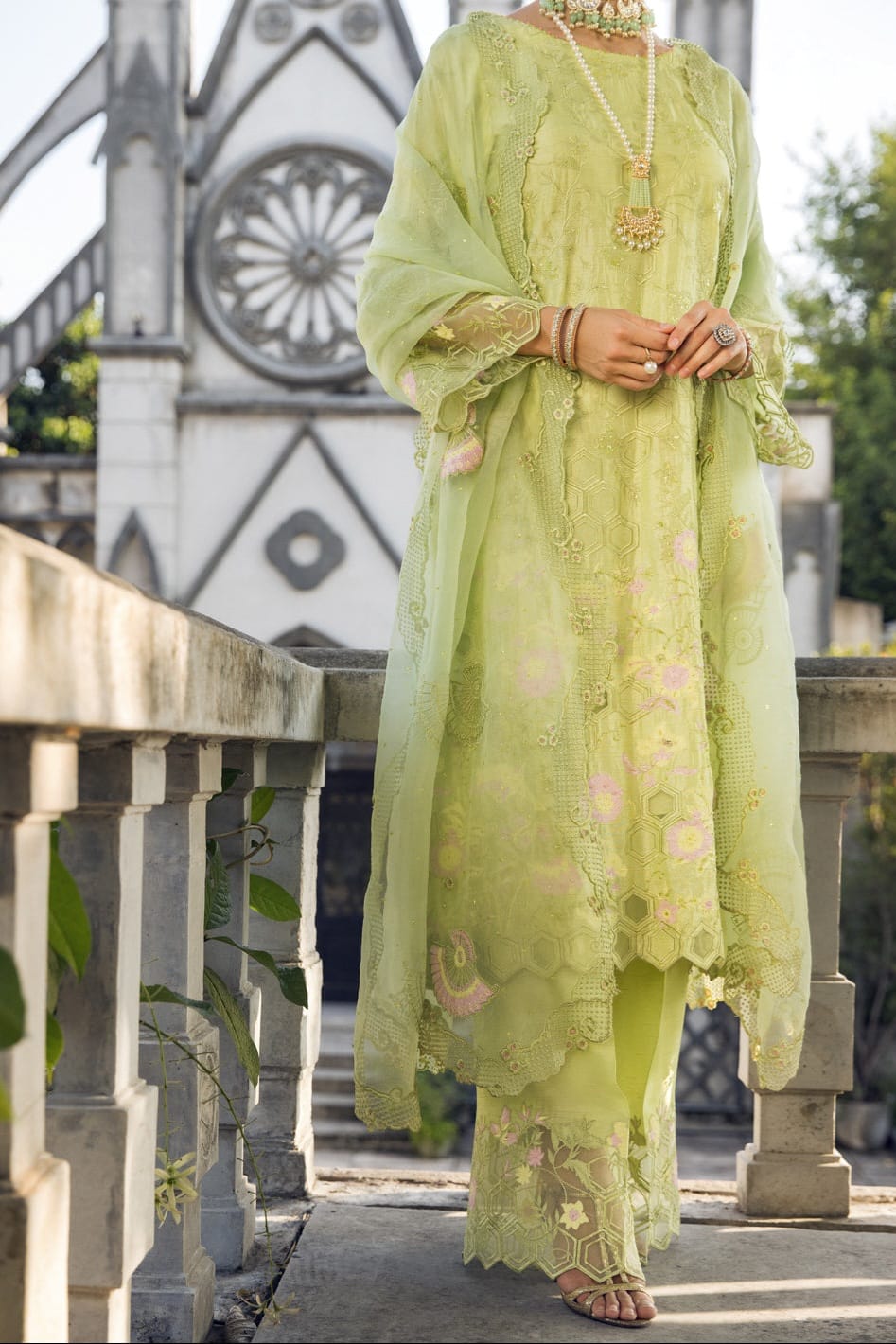 Almirah Unstitched Ladie's 3pc