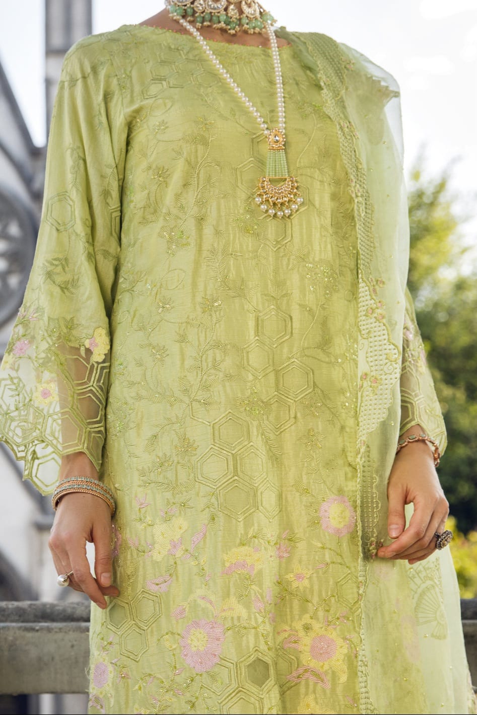 Almirah Unstitched Ladie's 3pc