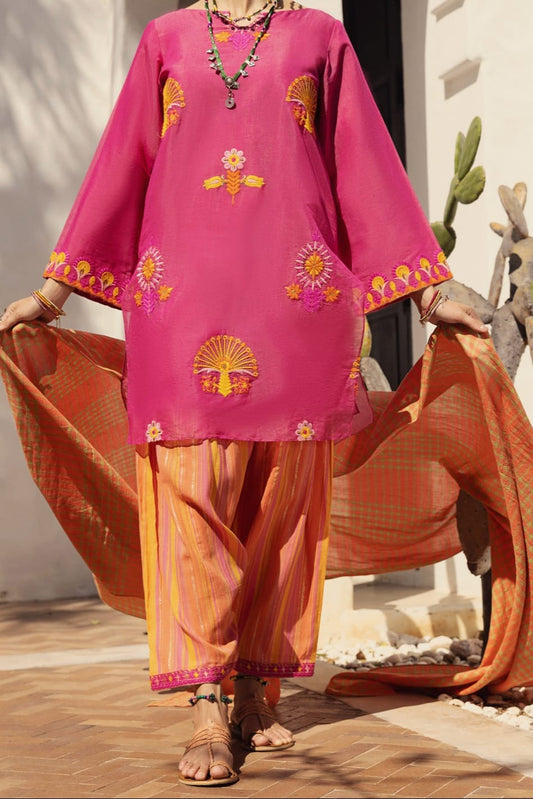 Almirah Stitched Ladie's Premiuim 3pc