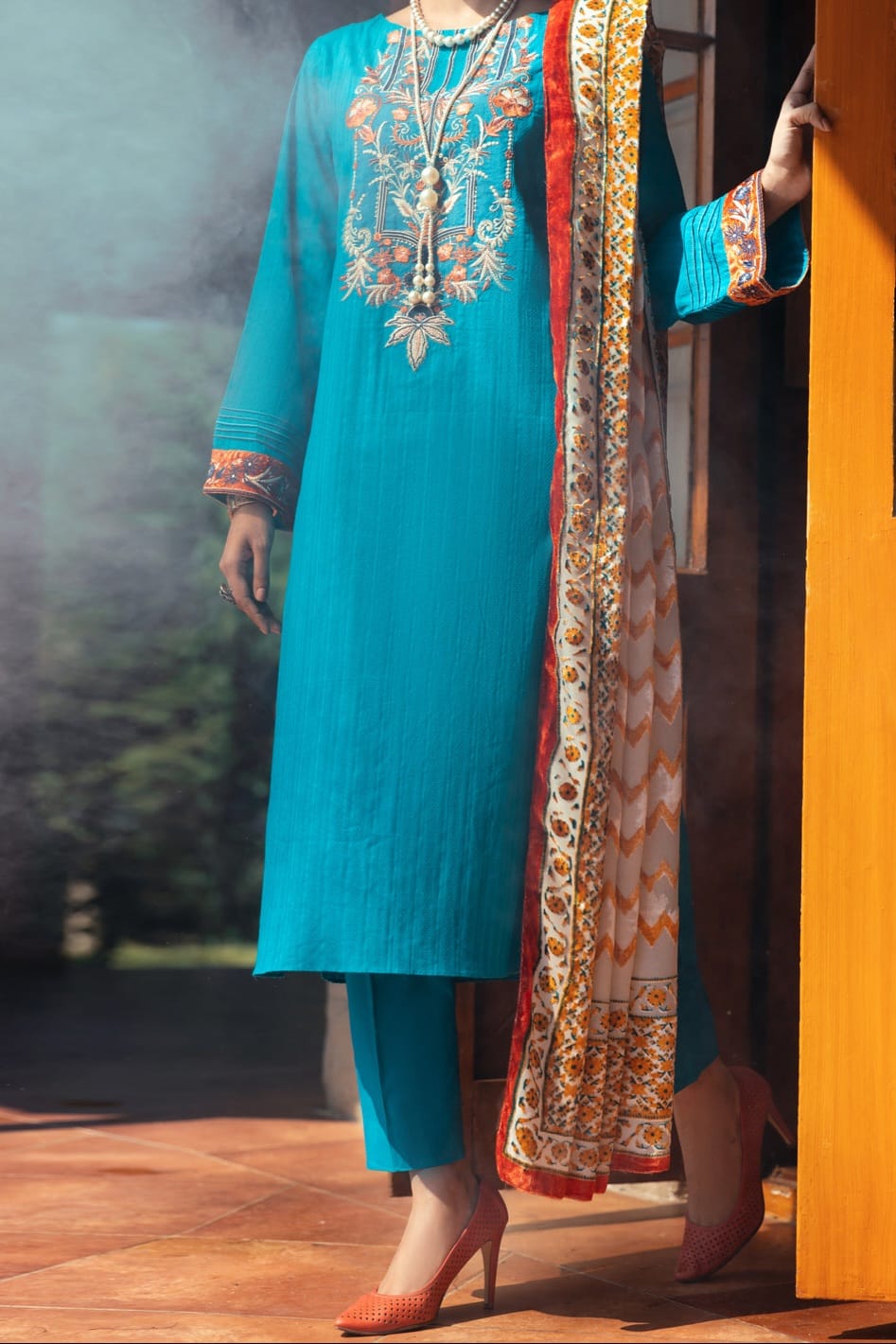 Almirah Stitched Ladie's Premiuim 3pc