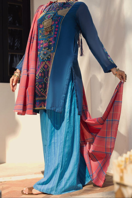 Almirah Stitched Ladie's Premiuim 3pc