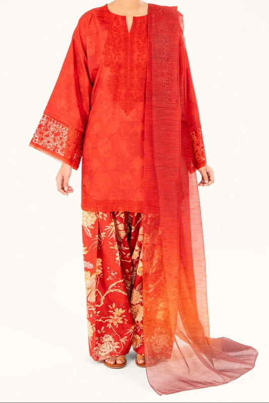 Almirah Stitched Ladie's Premiuim 3pc
