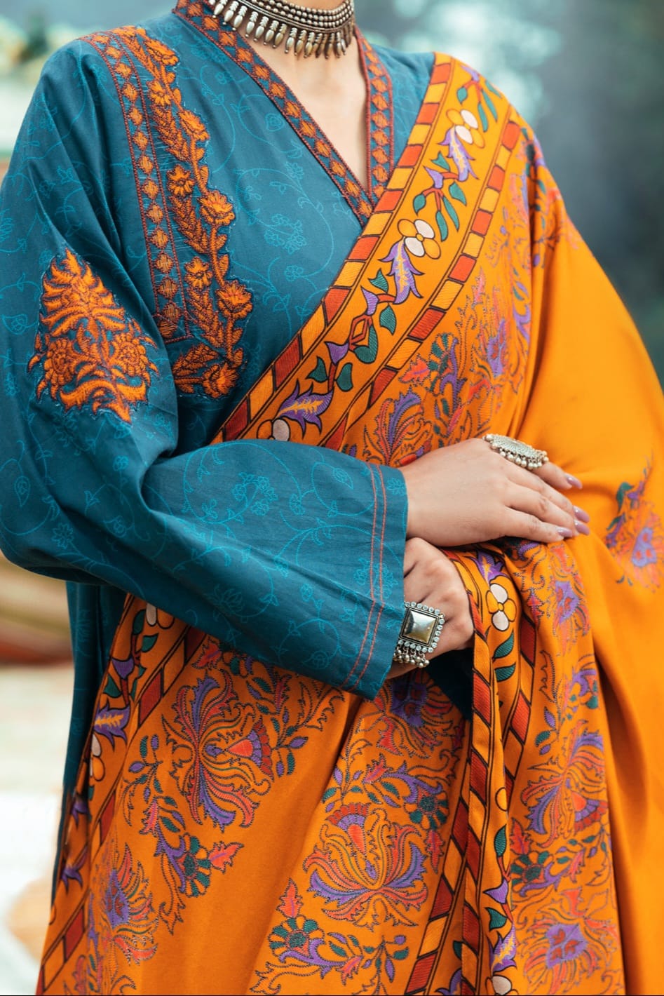Almirah Stitched Ladie's Premiuim 3pc