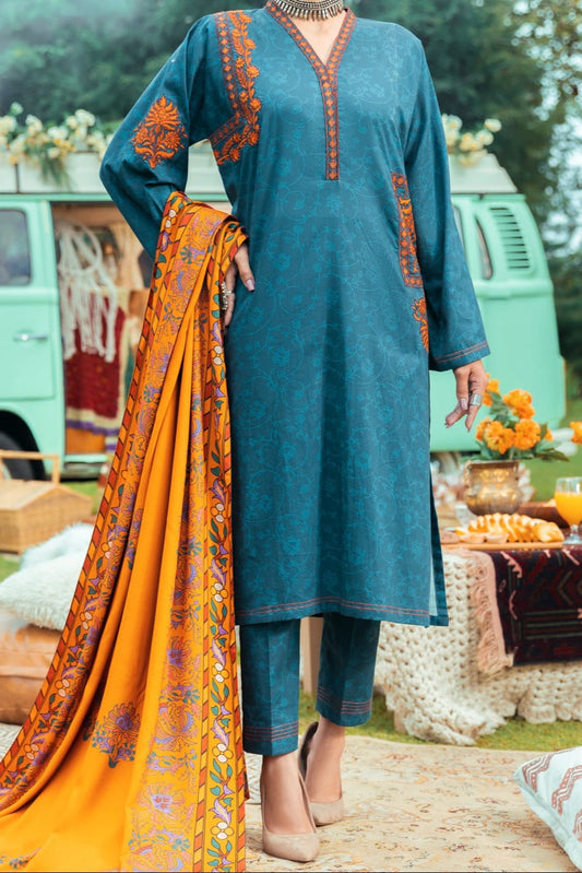 Almirah Stitched Ladie's Premiuim 3pc