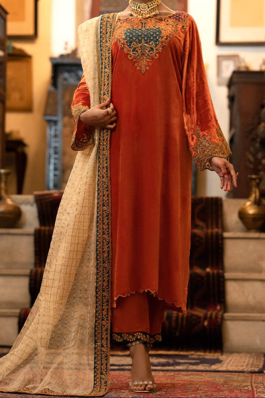 Almirah Stitched Ladie's Premiuim 3pc