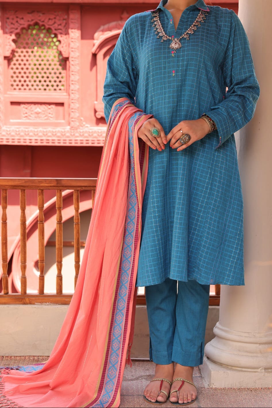 Almirah Stitched Ladie's Premiuim 3pc