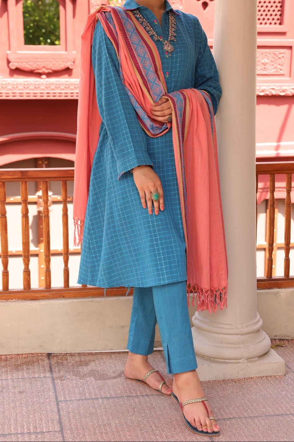 Almirah Stitched Ladie's Premiuim 3pc