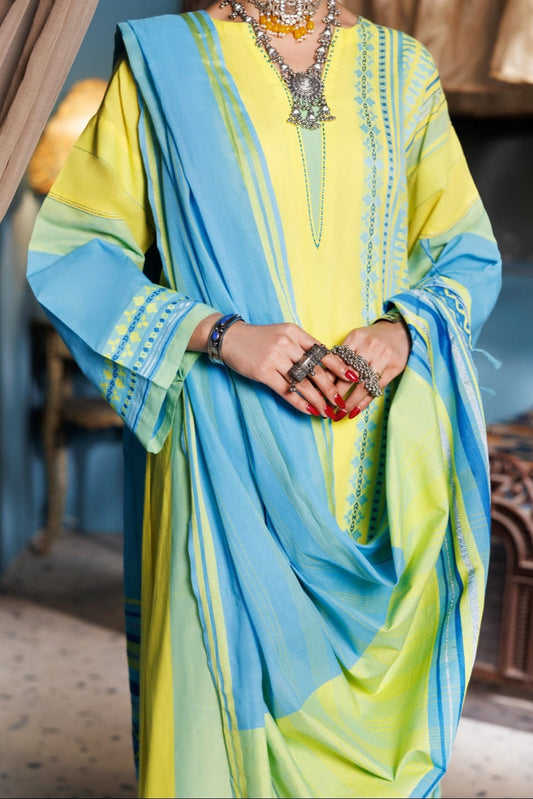 Almirah Stitched Ladie's Premiuim 3pc
