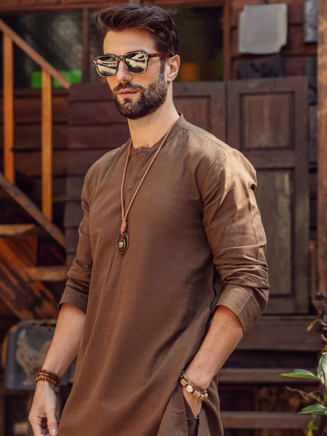 Almirah Stitched Men's Kurta Trouser