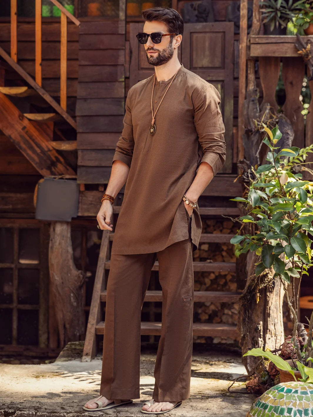 Almirah Stitched Men's Kurta Trouser