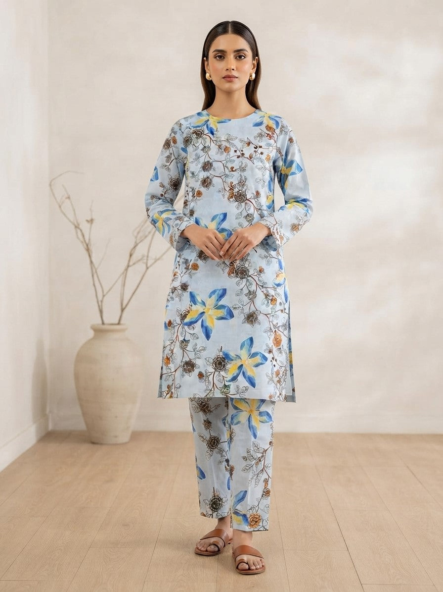 Mix Brand Cambric Unstitched ST 2pc