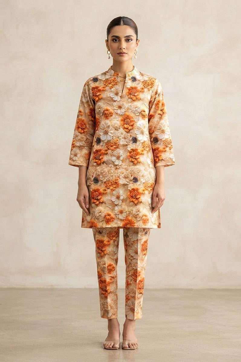 Mix Brand Cambric Unstitched ST 2pc